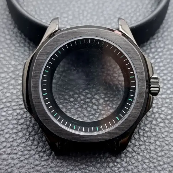 39.5mm Stainless Steel Watch Case with Sapphire Glass - Image 42