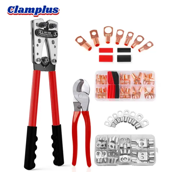 Multifunctional Crimping Tool Kit with Cables