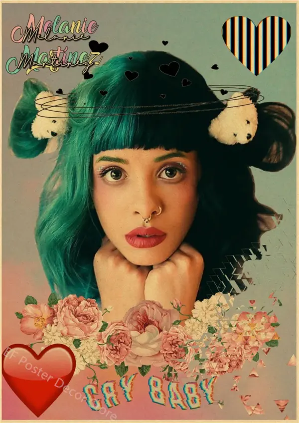 Vintage Singer Retro Music Canvas Poster - Image 7