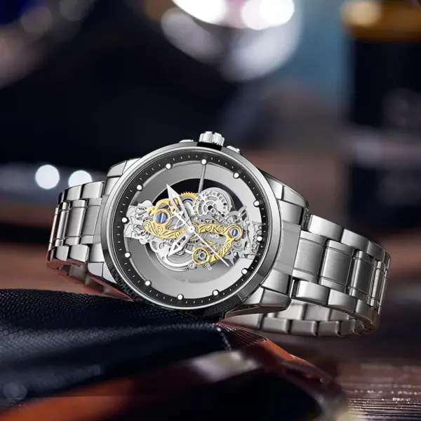 UTHAI CQ225 Men's Luxury Waterproof Watch - Image 4