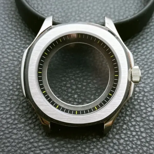 39.5mm Stainless Steel Watch Case with Sapphire Glass - Image 51