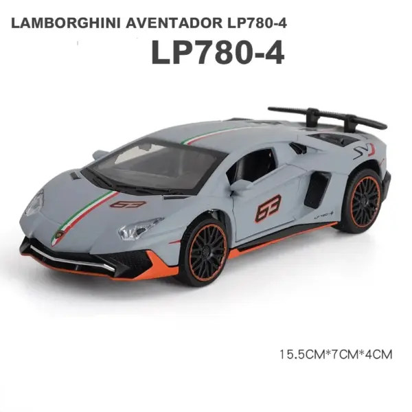 1:32 Lamborghini Aventador Diecast Model Car - Image 10