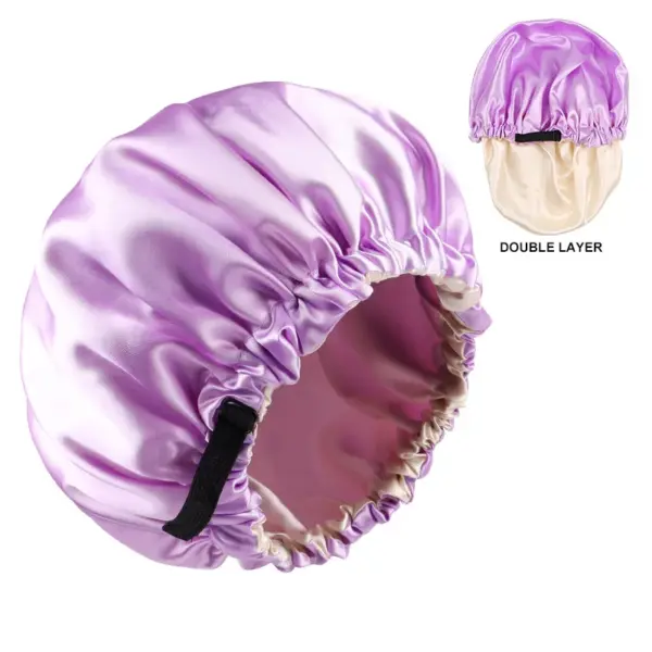 Large Satin Bonnet for Women Night Use - Image 10