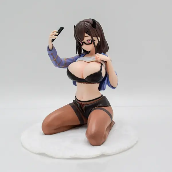 Mocha Jiang Jiang Anime Girl Figure 16cm - Image 2