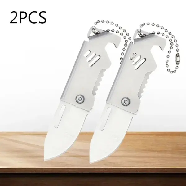 Folding Stainless Steel Mini Fruit Knife - Image 8