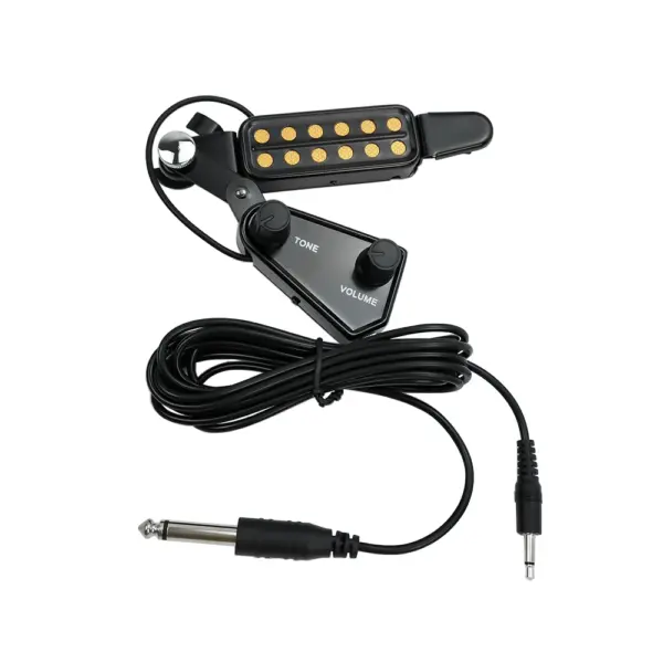 12-Hole Acoustic Guitar Pickup with Volume Control - Image 7