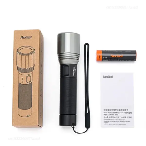 NexTool T10 Rechargeable LED Flashlight 2000lm - Image 2