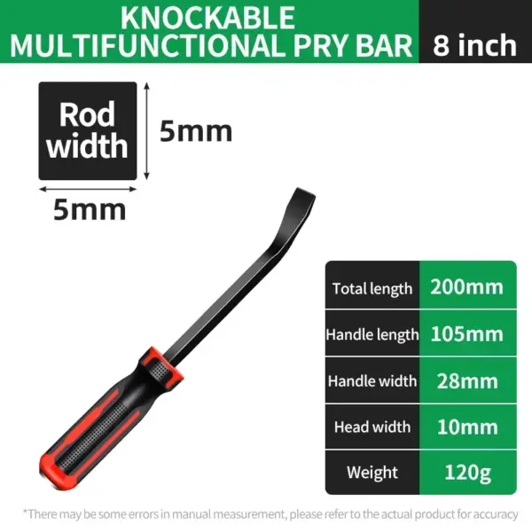 Multi-Function Crowbar Set, Chrome Vanadium Steel - Image 8