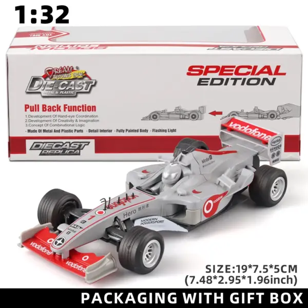 1:32 Scale Alloy F1 Racing Car Model - Image 8