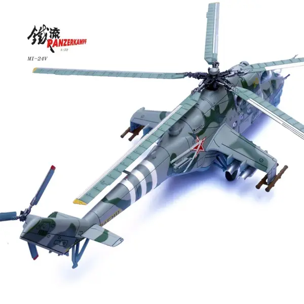 1:72 Mi-24V Helicopter Diecast Model Collectible - Image 6