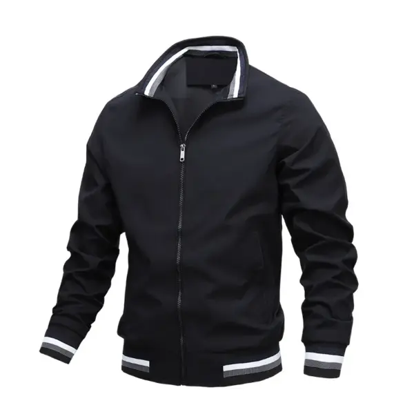Men's Waterproof Winter Zipper Jacket - Image 3