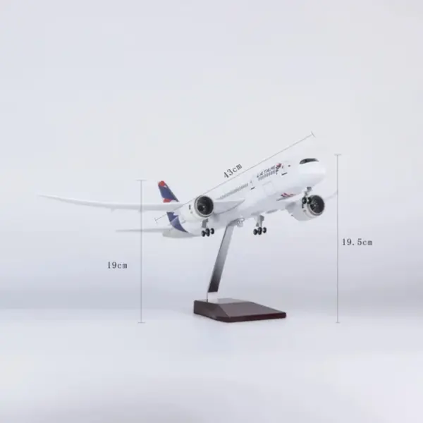 B787 LANChile Diecast Resin Airplane Model - Image 2