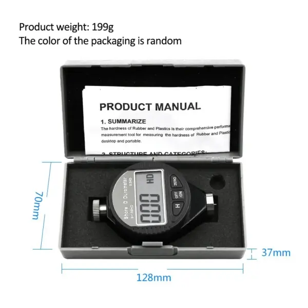 Digital Shore Hardness Durometer Tester 0-100 - Image 6