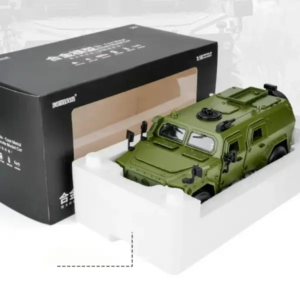 1:24 Diecast DongFeng Military Vehicle Model - Image 6