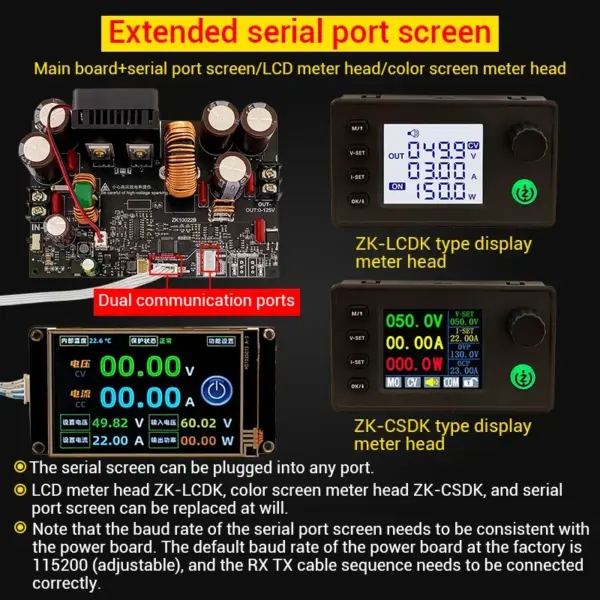 DC Adjustable Voltage Power Supply 0-125V 22A - Image 5