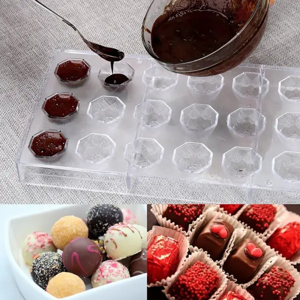 3D Polycarbonate Chocolate Sphere Mold Set - Image 5