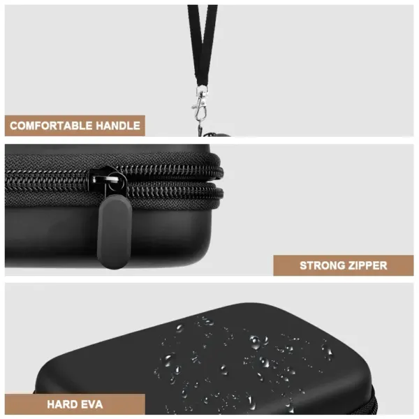 Guitar Pick Holder Case with Extra Pocket - Image 4