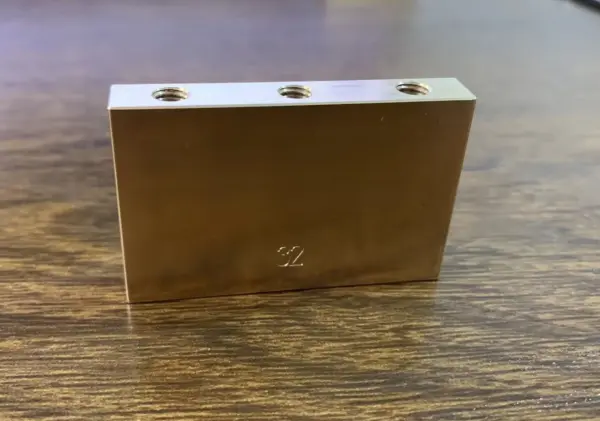 Brass Block Bottom for Electric Guitar Tremolo - Image 2