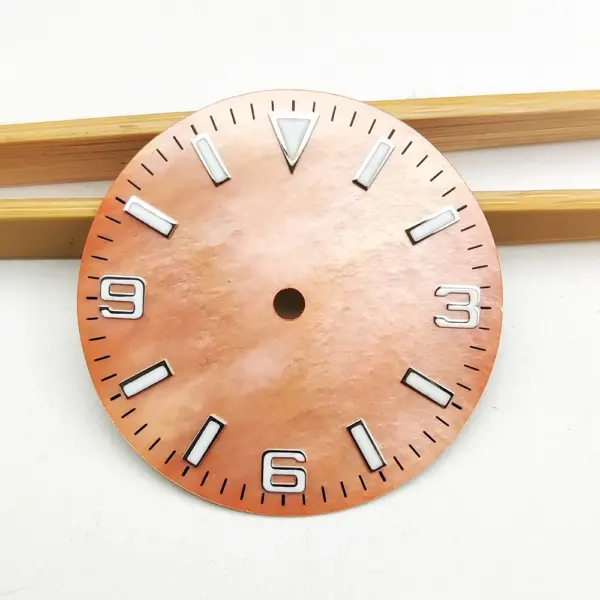 28.5mm Green Luminous Watch Dial for NH35 - Image 13