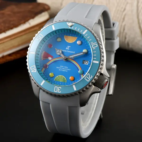 40.5mm Stainless Steel Automatic Watch - Image 2