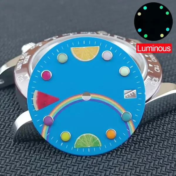 28.5mm Luminous Watch Dial for NH35 Movement - Image 7