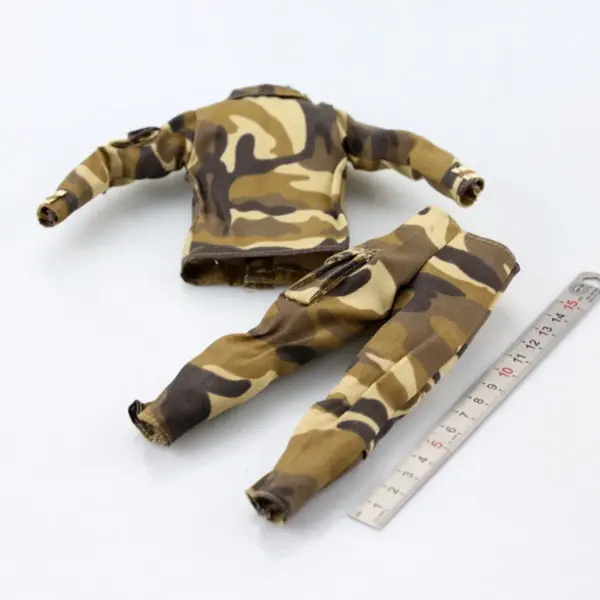 1/6 Scale Military Camouflage Outfit for Figures - Image 3
