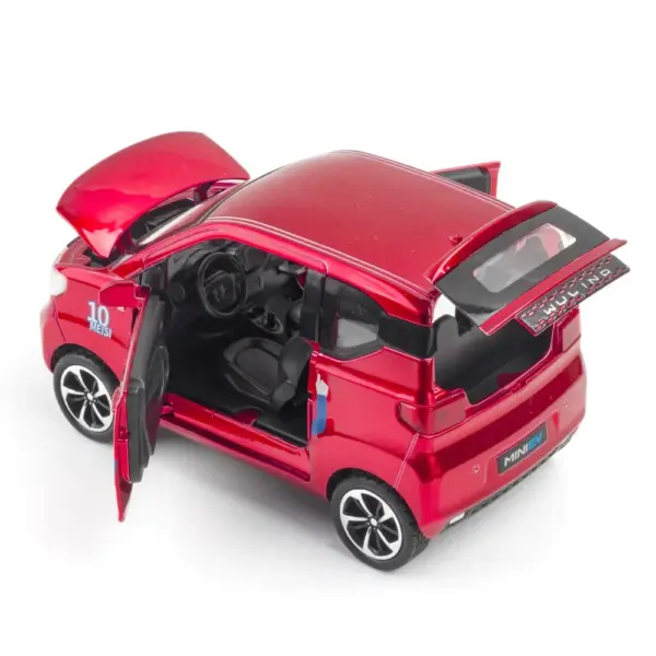 1:24 WULING HONGGUANG MINI EV Alloy Model Car - Image 6