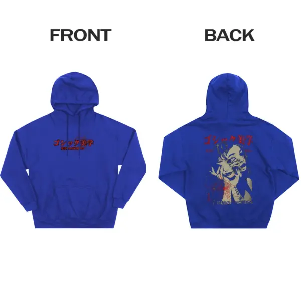 Anime Printed Hoodie Kawakami Tomie Unisex - Image 3