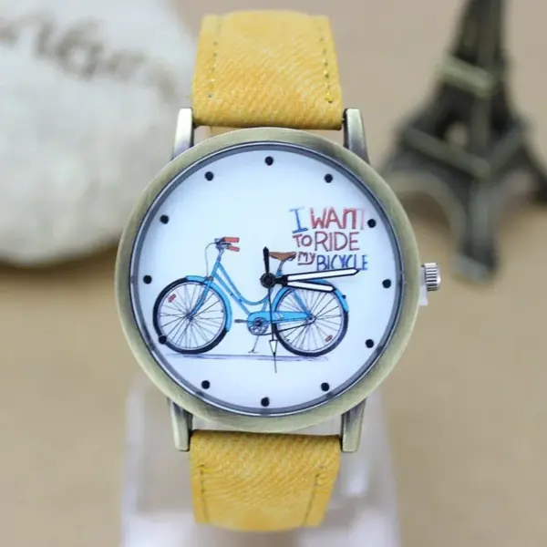 Fashion Bicycle Women Quartz Watch Model xcbjoil2k9 - Image 6