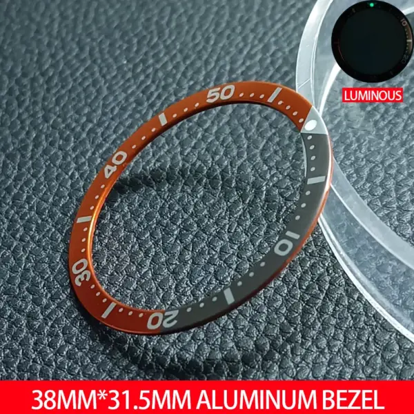 Aluminum Bezel Insert 38mm for Watch Repair - Image 15