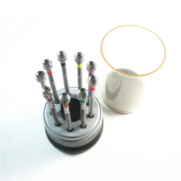 9-Piece Precision Screwdriver Set with Stand - Image 3