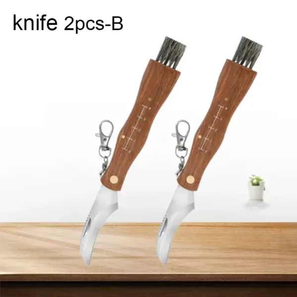 Folding Chef Knife with Brush for Mushrooms - Image 12