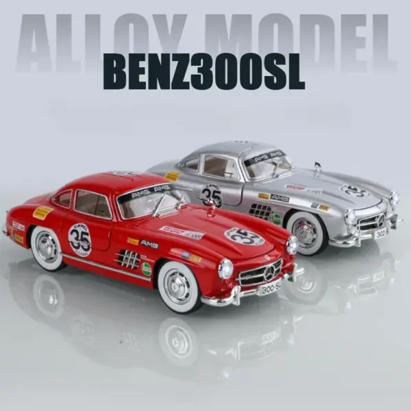 1:24 Mercedes-Benz 300SL Diecast Model Car