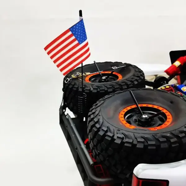 RC Climbing Car Upgrade Antenna & Flag Set - Image 5