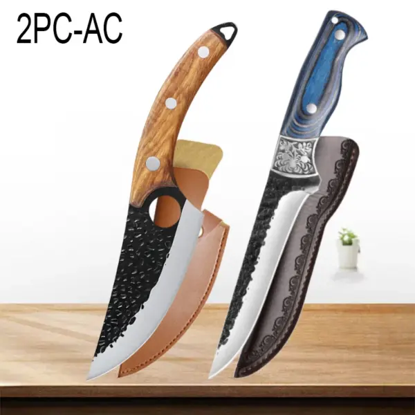 Professional Chef's Stainless Steel Knife Set - Image 7