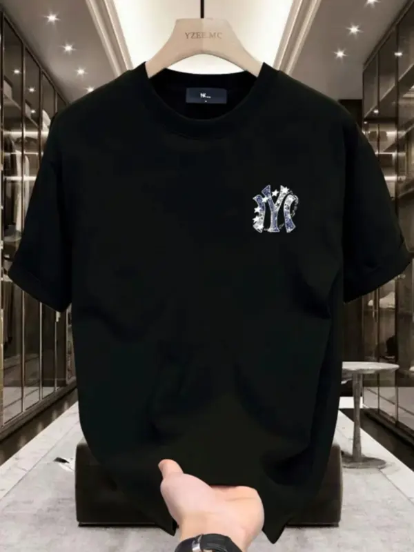 Trendy Women's 100% Cotton Short Sleeve T-shirt - Image 4