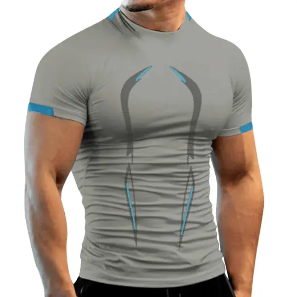 Men's Breathable Quick Dry T-Shirt for Summer - Image 10