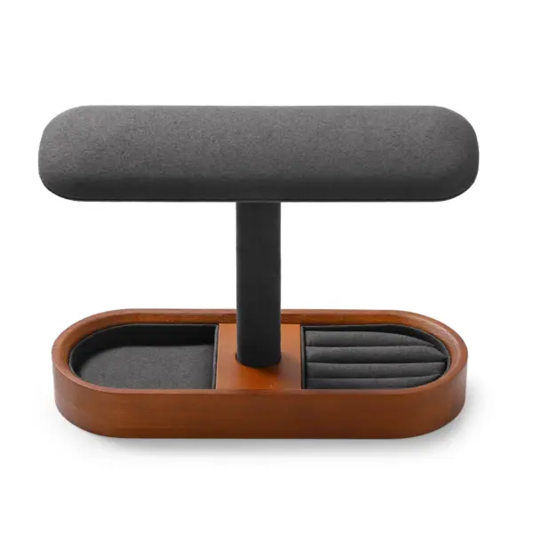 Wooden Jewelry Display Stand for Watches and Rings - Image 7