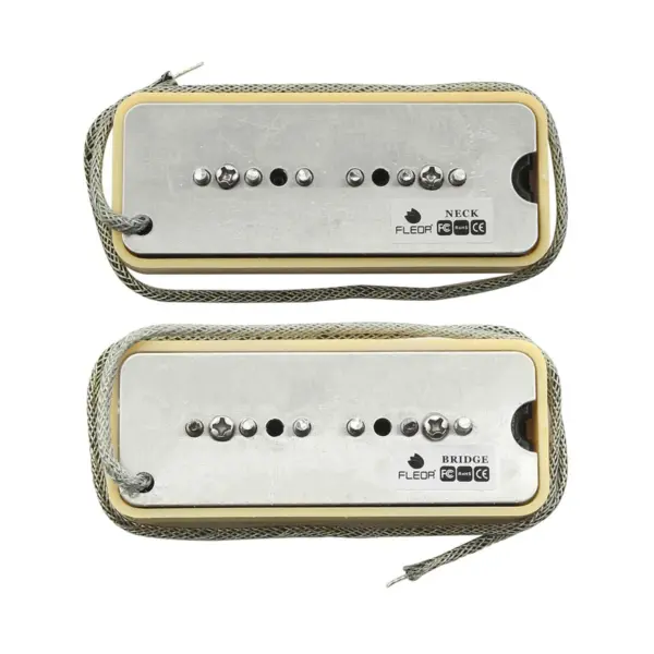 Alnico 5 P90 Soapbar Guitar Pickups Set - Image 3