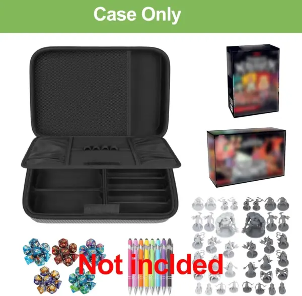 D&D Polyhedral Dice Storage Case and Tray - Image 2