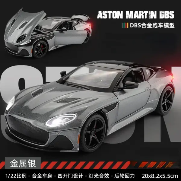 1:24 Aston Martin Superleggera Diecast Car Model - Image 14