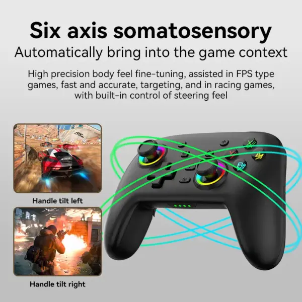 S08 Wireless Gamepad for Nintendo Switch Lite/OLED - Image 5