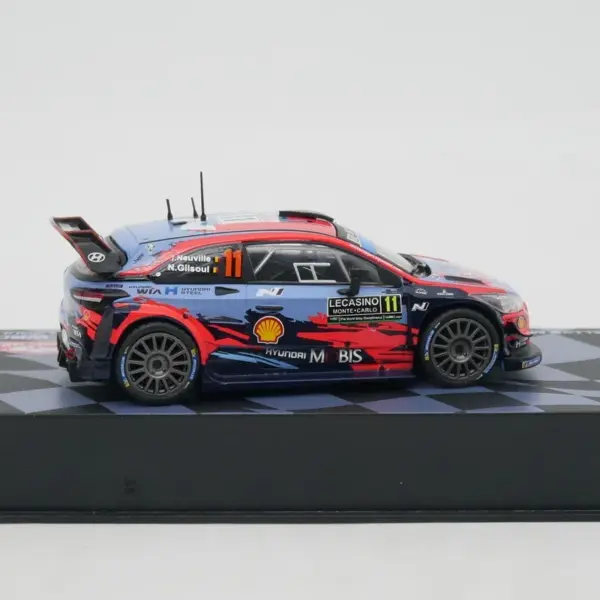 1:43 Scale Diecast Alloy Hyundai I20 WRC Model - Image 5