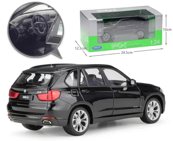 BMW X5 1:24 Scale Diecast Model Car - Image 4