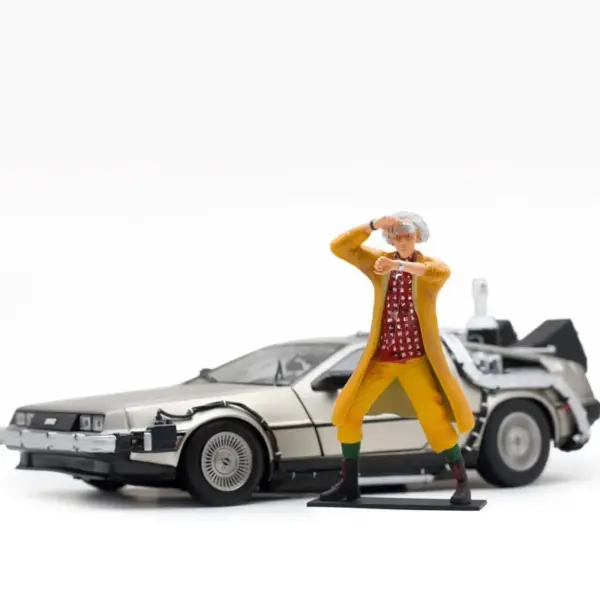 1:18 Scale DeLorean Time Machine Model DMC-12 - Image 2