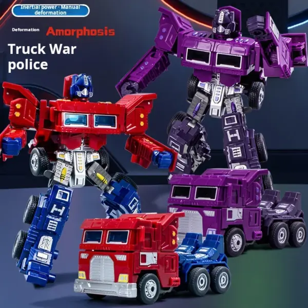 Multifunctional Inertia Car Robot Model Toy - Image 4