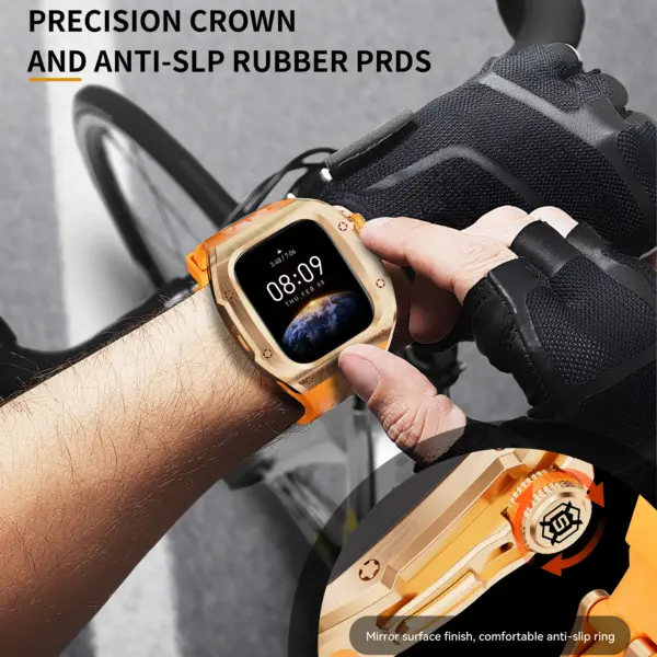 Lightweight 316 Stainless Steel Case for Apple Watch - Image 4