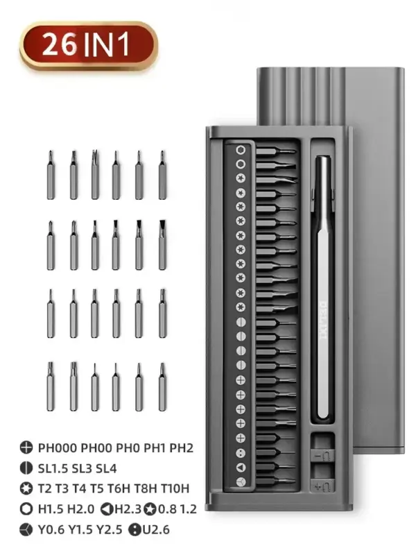 26-in-1 Precision Screwdriver Set for Devices - Image 7