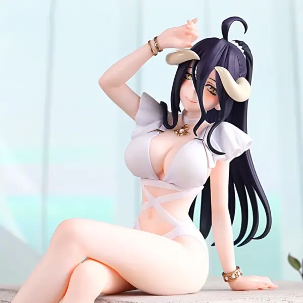 Albedo Swimsuit Anime Figure 16cm Collectible - Image 2