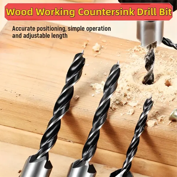 HSS Countersink Drill Bit Set 4-10mm - Image 3